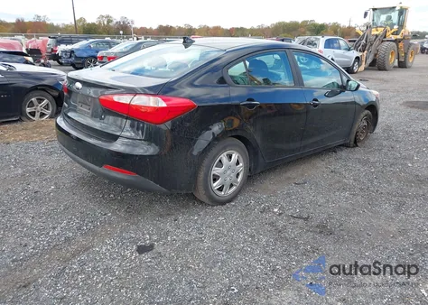 2014 Kia Forte Lx from USA, damaged, VIN KNAFK4A67E5185329
